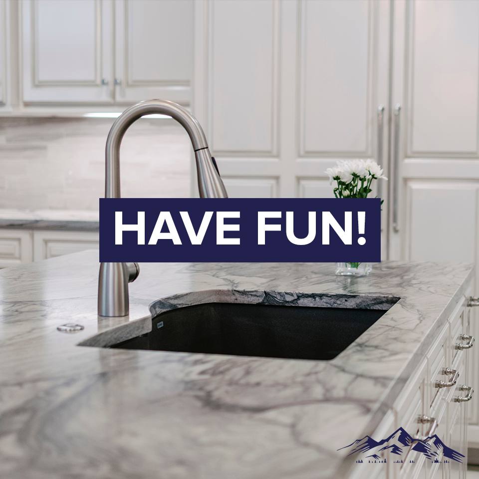Come see what great material options we have in our beautiful showroom!